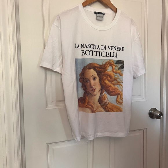 ZARA Birth of Venus T-Shirt - Picture 3 of 5